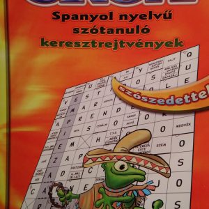 Croa spanyol szótanuló keresztrejtvény füzet 250 szóval
